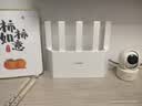 Tenda腾达路由器【千兆WiFi6+穿墙王】无线AX3000信号放大器信号增强家用云霄白立式 实拍图
