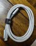 ANKER安克100W冰点快充线【包邮】双头type-c数据usb线编织充电线适配17iPhone18苹果16手表耳机电脑 【白色】100W编织线 1米 实拍图