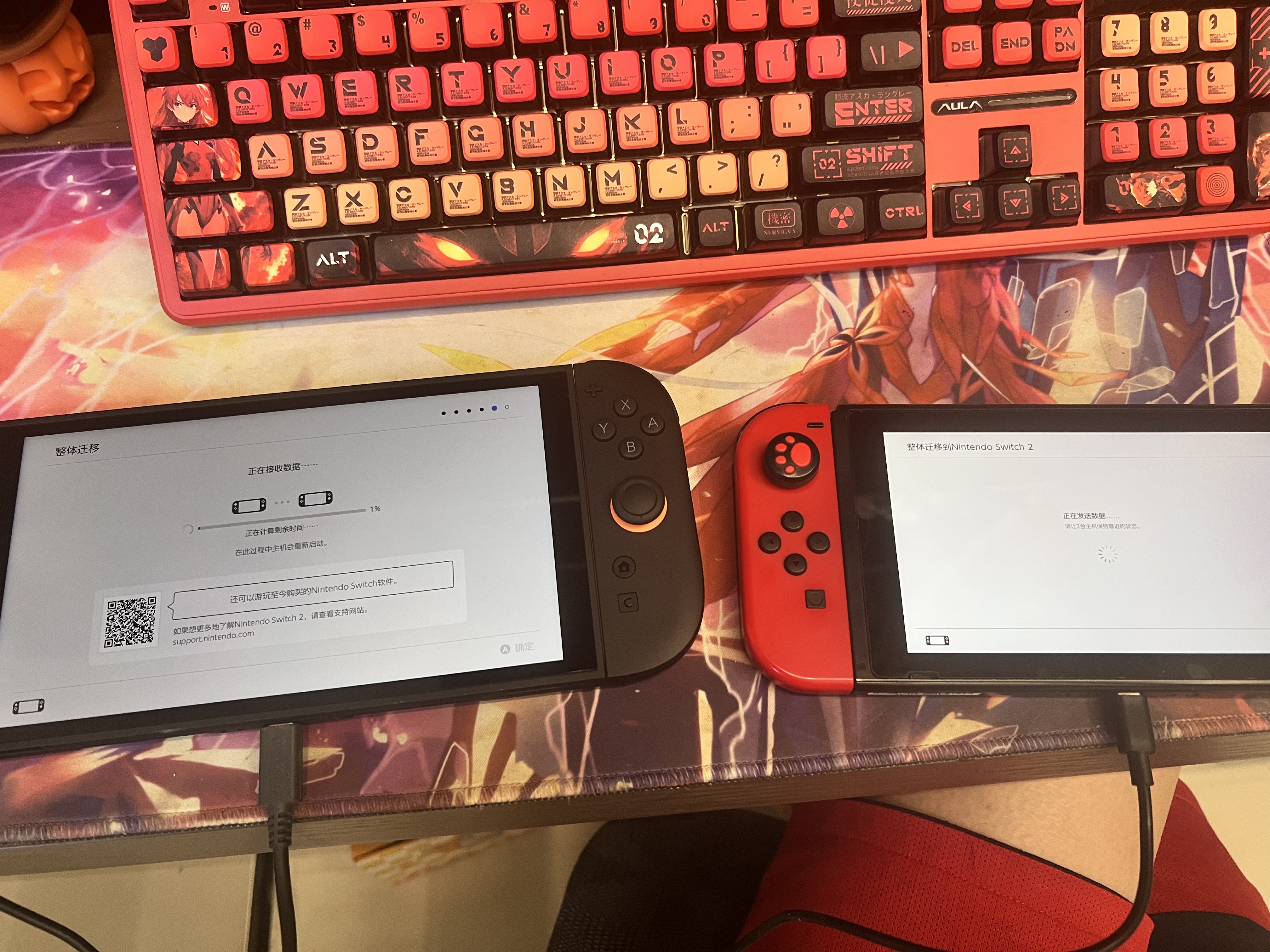 任天堂（Nintendo）switch2游戏机港版单机+斯普拉遁涂击队实体卡带套装【保税仓现货】 实拍图