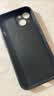 第一卫DIVI【轻柔液态丨手感超好】适用苹果13手机壳 iphone13保护套亲肤镜头全包硅胶防摔超薄软壳黑 实拍图