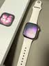 Apple/苹果 Watch S11 智能手表GPS款42毫米银色铝金属表壳雾紫色运动型表带S/M MEUT4CH/B 实拍图