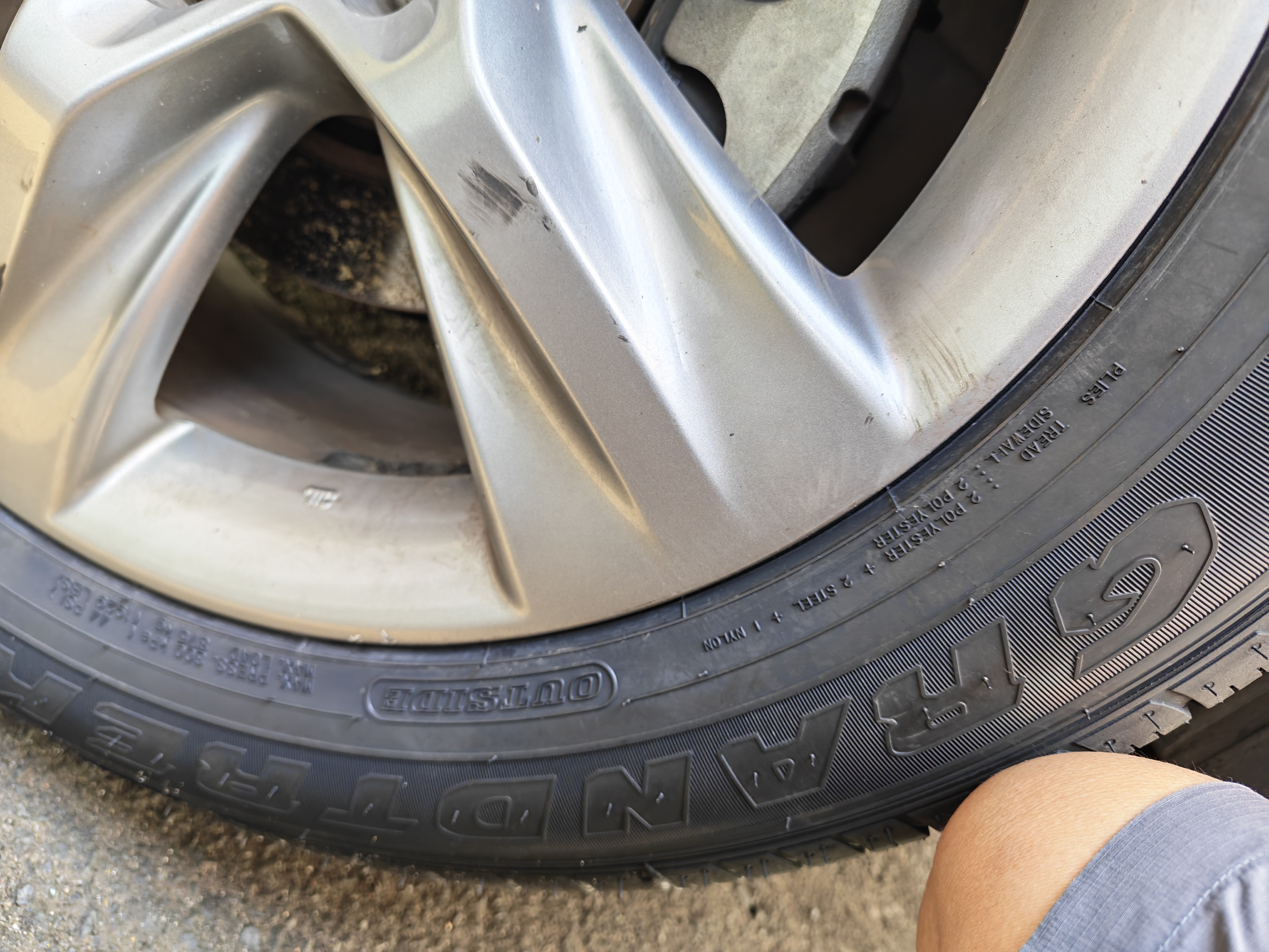 邓禄普（DUNLOP）汽车轮胎245/55R19 103T GRANDTREK ST30 原配丰田 新汉兰达  晒单实拍图