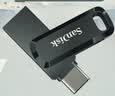 Sandisk闪迪1TB Type-C USB3.2 手机U盘DDC3黑色 读速高达400MB/s 自动备份 手机电脑两用 双接口大容量优盘 实拍图