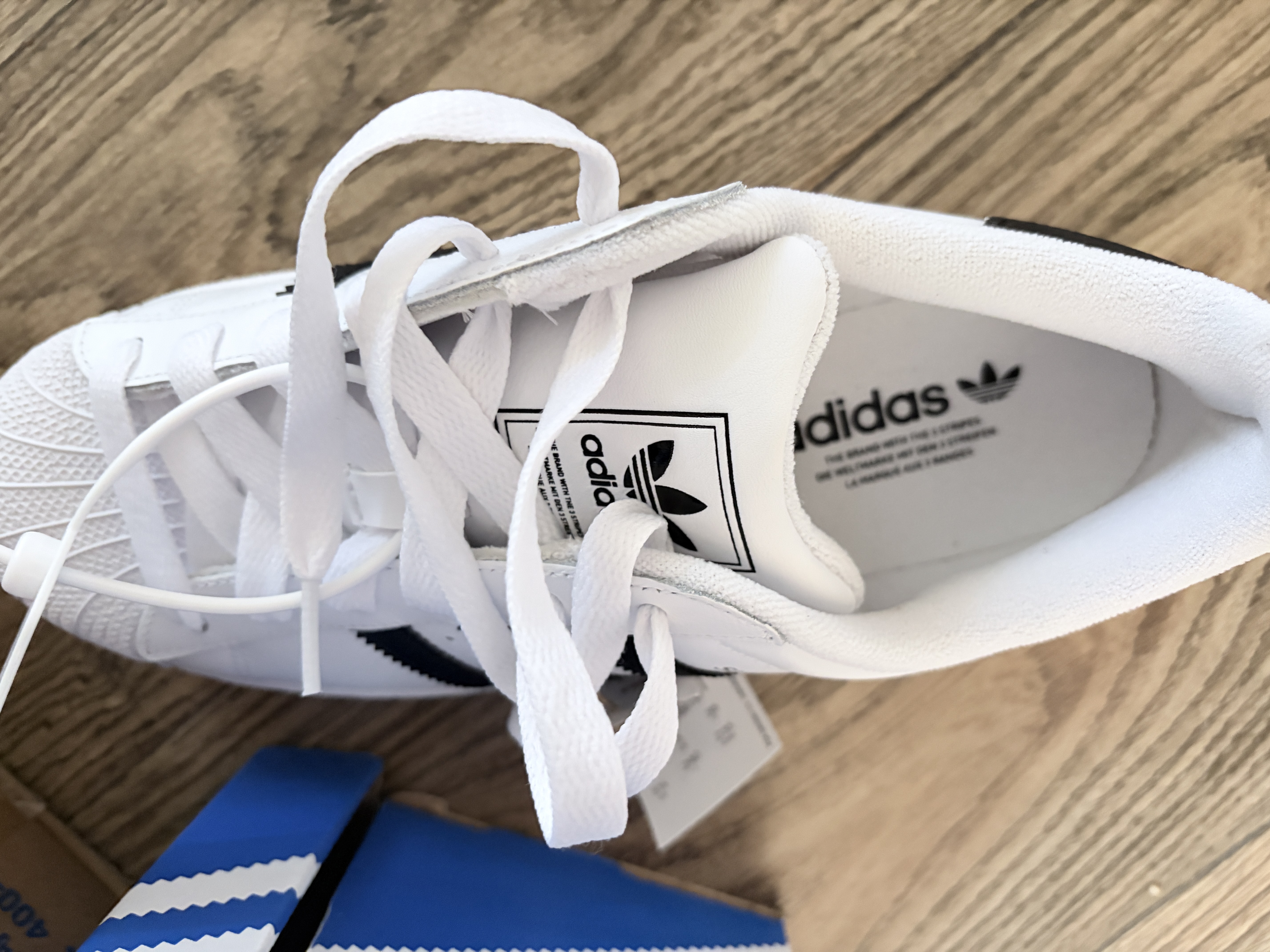阿迪达斯（adidas）Superstar 2贝壳头三叶草经典女款运动板鞋JH9976白色 38 实拍图