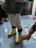 Kocotreekk树儿童雨鞋防滑轻便男女孩长筒靴宝宝雨靴小学生上学专用水鞋 实拍图