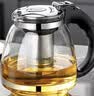 梦庭玻璃茶壶 耐热玻璃大容量花草茶壶 304不锈钢过滤内胆1500ml 实拍图