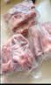 龙大肉食黑猪雪花小排净重3斤 免切排骨块 飞机翅猪翅排 烧烤食材猪肉生鲜 实拍图