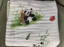 南极人（Nanjiren）婴儿浴巾纯棉宝宝加密纱布洗澡巾包巾新生儿童大毛巾110*110CM 实拍图