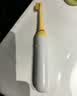飞科儿童电动牙刷3档模式智能计时声波软毛牙刷3-6-12岁生日礼物儿童礼物便携FT7110朝阳黄 实拍图