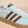 adidas「T头鞋」VL COURT CLASSIC板鞋德训鞋男女阿迪达斯轻运动 浅闪光蓝/棕色/淡绿 (推荐女生买小半码)   40 实拍图