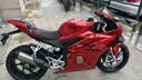张雪机车ZXMOTO 2026款500RR单摇臂四缸燃油仿赛摩托车跑车机车 26款500RR单摇臂（熔岩红） 实拍图