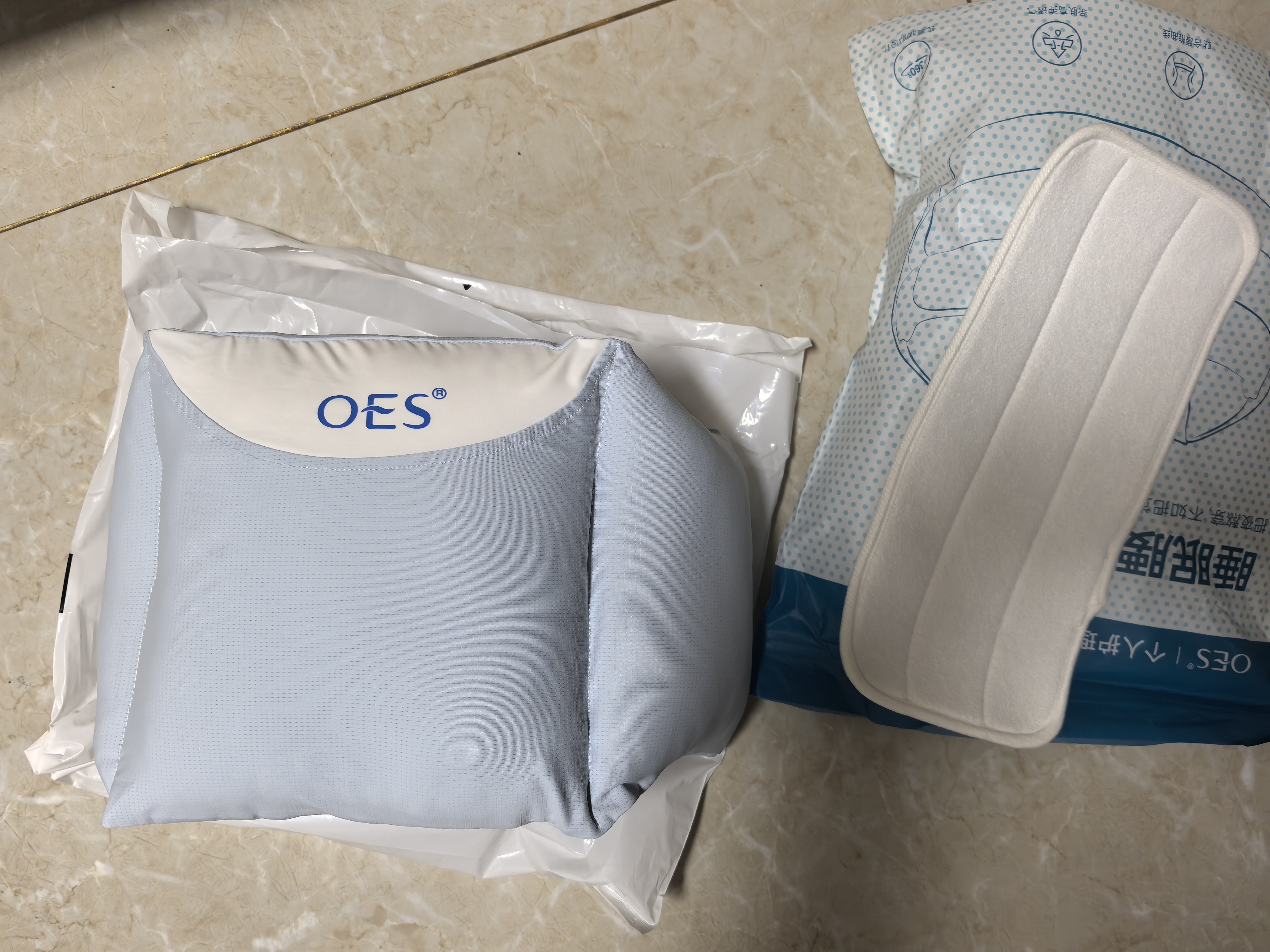 OES睡眠护腰带晚上床上侧睡觉专用腰枕腰椎间盘突出腰垫腰部支撑腰托 实拍图
