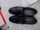 红蜻蜓男鞋新款男士爸爸一脚蹬软面皮商务休闲皮鞋男WTA42860黑色40 实拍图