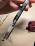 百乐（PILOT）P500针管中性笔直液式签字笔考试财务水笔走珠笔0.5mm 黑色 12支装 BL-P50 实拍图