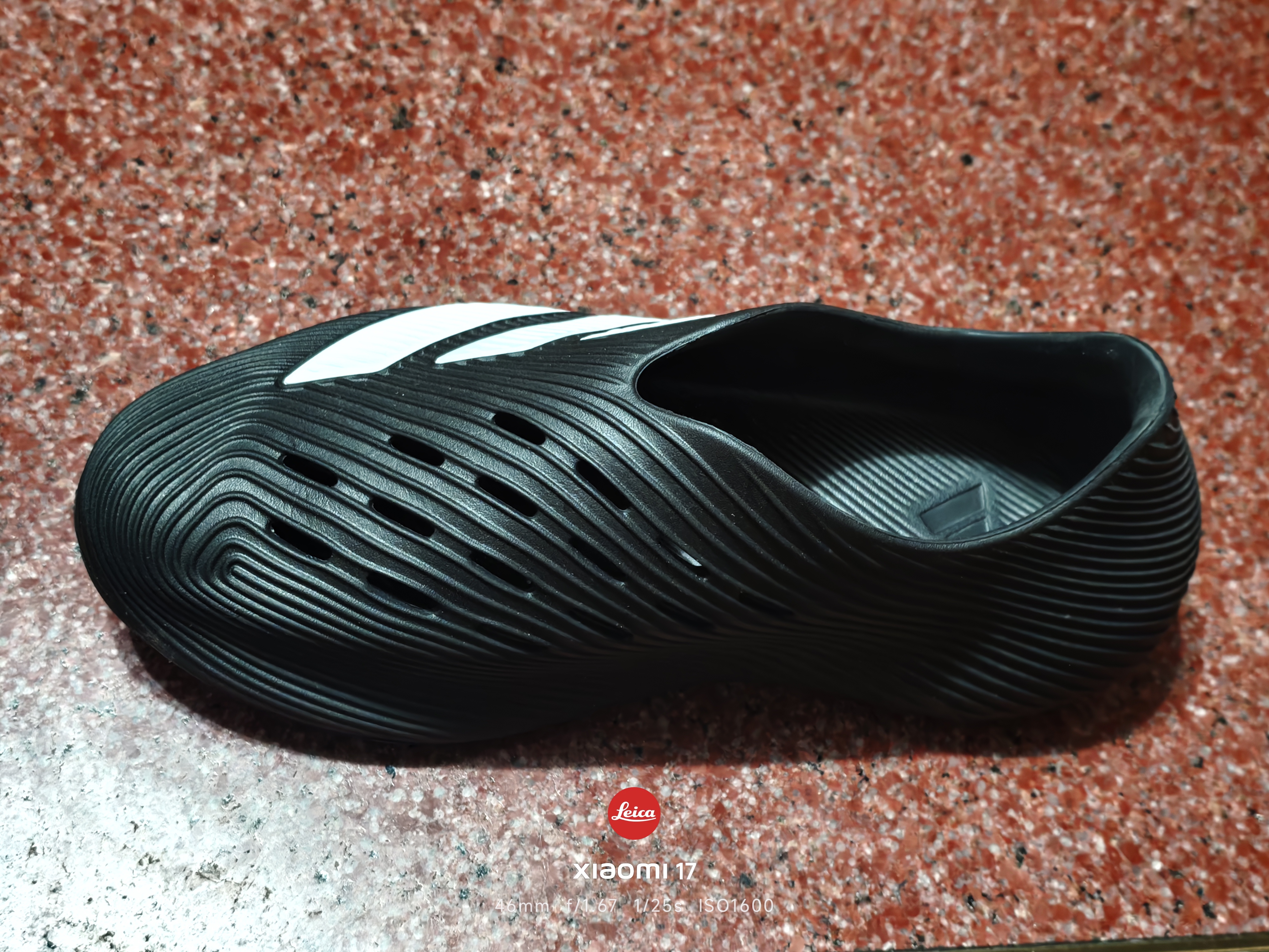 阿迪达斯（adidas） 男女鞋 运动型格系列 PURECHILL 凉鞋 LC1222 黑色 40.5 实拍图