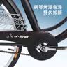 京东京造 CT200城市自行车单速成人学生男女士通勤单车26英寸陶瓷黑 实拍图