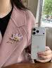唐后正品玉兰花胸针女款高端精致时尚艺术感胸花高级轻奢珍珠别针 实拍图
