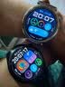 华为HUAWEI WATCH 5 42mm基础款不锈钢表壳极光绿氟橡胶表带X-TAP智感窗eSIM通话手表 实拍图