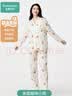全棉时代（PurCotton）全棉时代25秋睡衣 萌宠情侣家居服双层纱布印花 实拍图