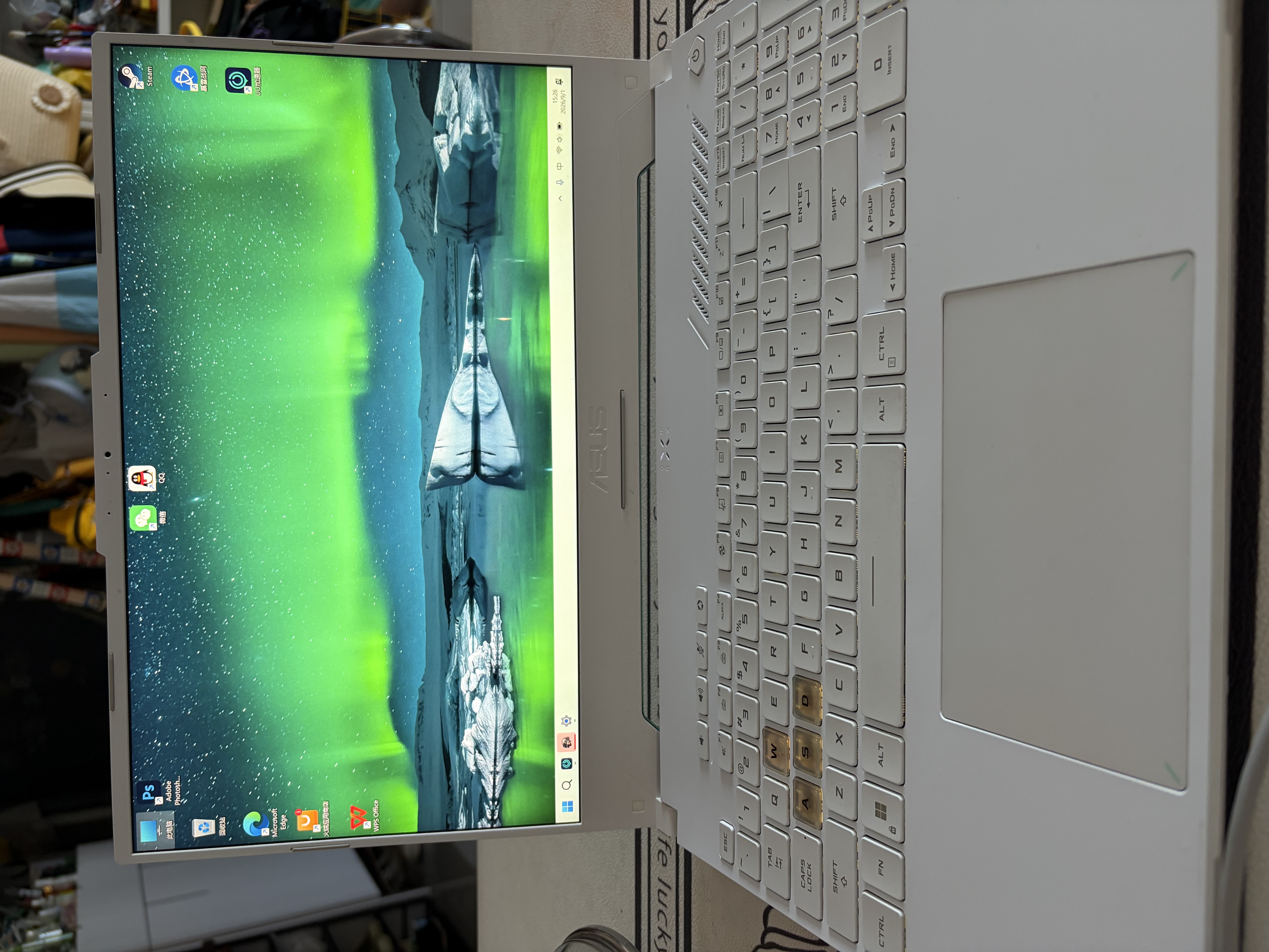 华硕（ASUS）天选2/3 二手笔记本 飞行堡垒 15.6寸高性能独显电竞吃鸡游戏本电脑 95新I7-12700H RTX3060天选3 实拍图