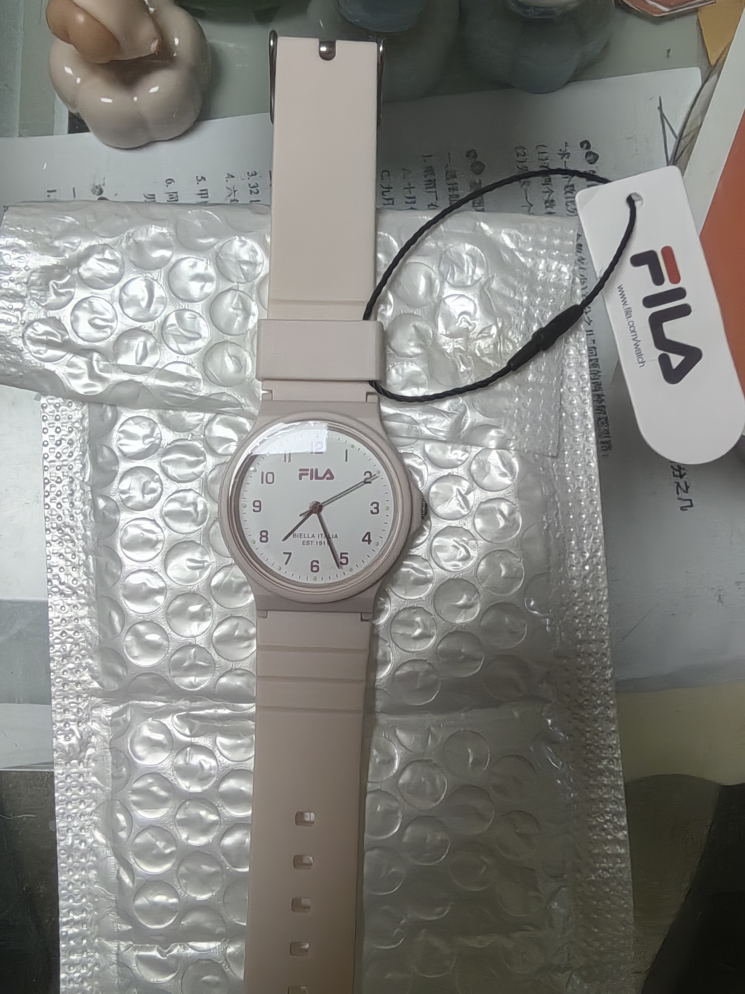 斐乐（FILA）学生手表初高中生男女儿童生日礼物考试机械石英手表6586-006 实拍图