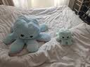 爱尚熊变脸小章鱼玩偶翻面抱枕玩偶娃娃毛绒玩具公仔女孩生日礼物送女生 实拍图