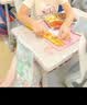 京东京造小学生桌垫 食品级透明书桌午餐垫一年级桌垫子软玻璃桌布40*60cm 实拍图