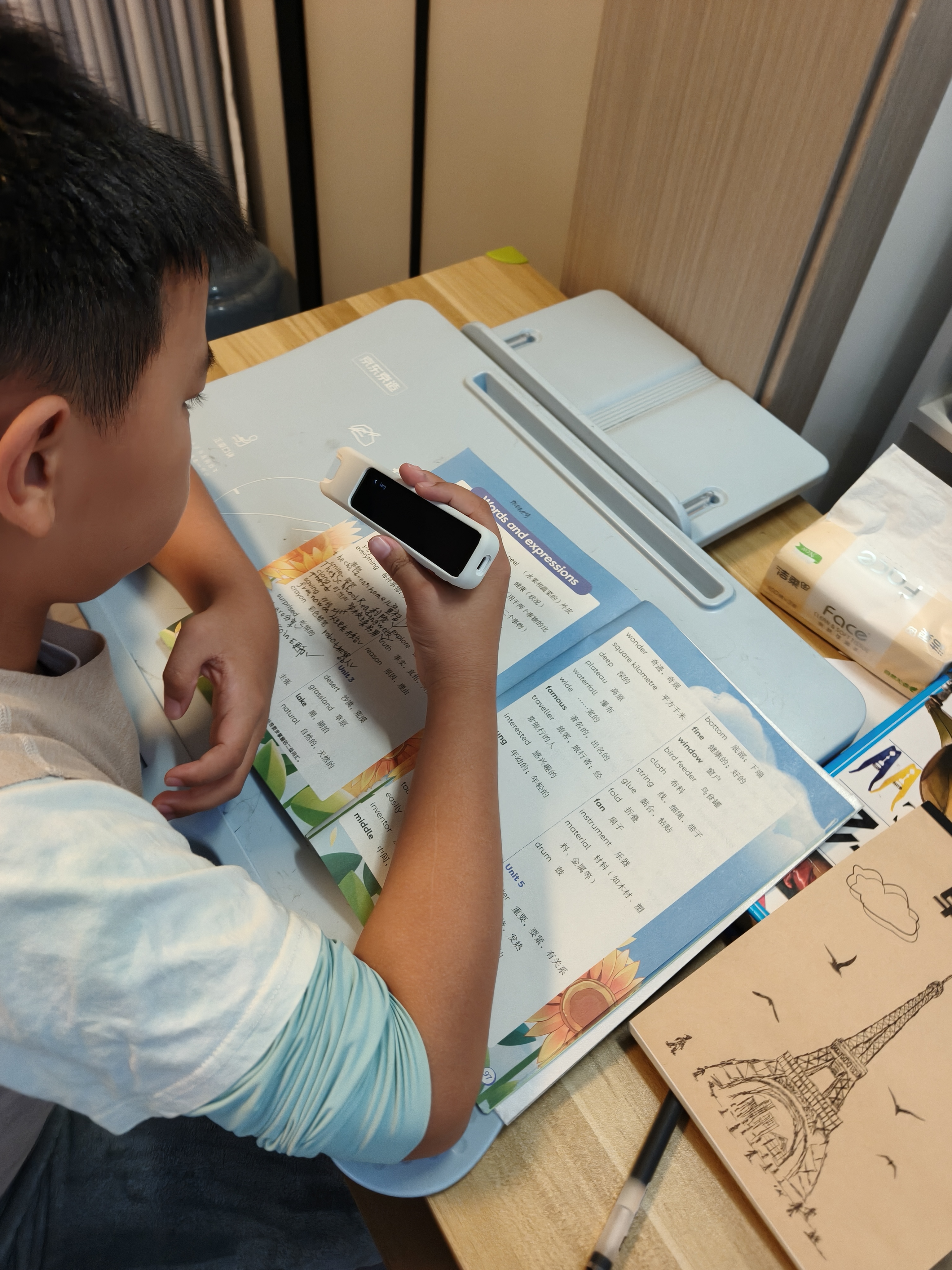 有道词典笔A7Pro英语点读笔小学初中高中同步全科扫描学习笔神器电子词典翻译笔单词笔点读机学习机 实拍图