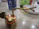 小欢园（mini joyous garden）手工玩具烟壶高端可拆洗黄铜水烟斗过滤烟嘴水烟壶水烟袋传统旱烟 实拍图