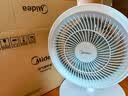 美的（Midea）【暴风循环】空气循环扇大风量电风扇落地扇轻音家用台式摇头卧室节能小风扇柔风轻羽扇 FGA24TQ 实拍图