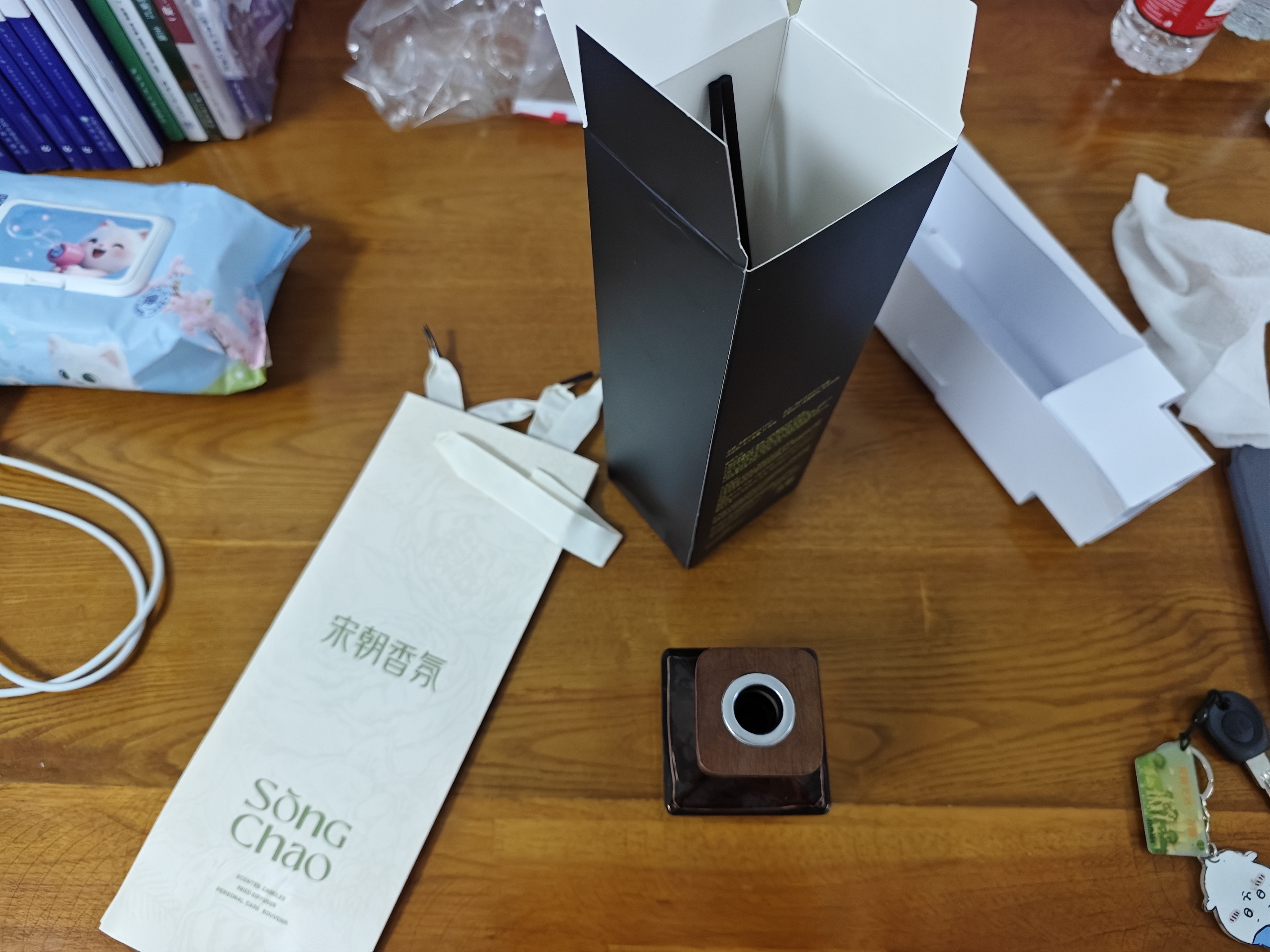 宋朝奢华酒店无火香薰家居卧室内香氛送男女新婚伴手生日礼物雅韵白茶 实拍图