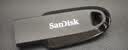 Sandisk闪迪64GB USB3.2 U盘 CZ550黑色 读速100MB/s 安全加密 数据恢复 学习办公电脑车载 高速大容量优盘 实拍图