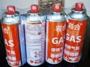 岩合卡式炉气罐通用 便携户外野营烧烤安全防爆气瓶 丁烷瓦斯煤燃气罐 220g*8罐 实拍图