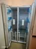 海尔（Haier）冰箱620升双开门对开门冰箱风冷无霜一级能效双变频家用大容量白色电冰箱以旧换新 冰雪白+一级双变频+黑金净化抗菌+90°开门悬停 实拍图