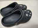 卡骆驰（crocs）经典云朵Clog女沙滩洞洞鞋凉拖鞋206750 黑色  37  实拍图