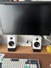 漫步者（EDIFIER）N300 有源桌面2.0监听音箱 高保真音响 大功率发烧级 双金标认证 丝绸白 实拍图
