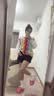 朴西家用防水棉拖鞋女冬季居家室内保暖可拆卸毛绒拖鞋厚底可户外 树莓红 38-39 实拍图