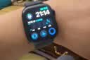 Apple/苹果/苹果 Watch S11 智能手表46毫米亮黑色铝金属表壳黑色运动型表带S/M 【GPS版】移动补贴 实拍图