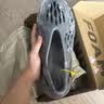 阿迪达斯 yeezyfoam水泥灰椰子运动洞洞鞋 IE4931 UK5 38 实拍图