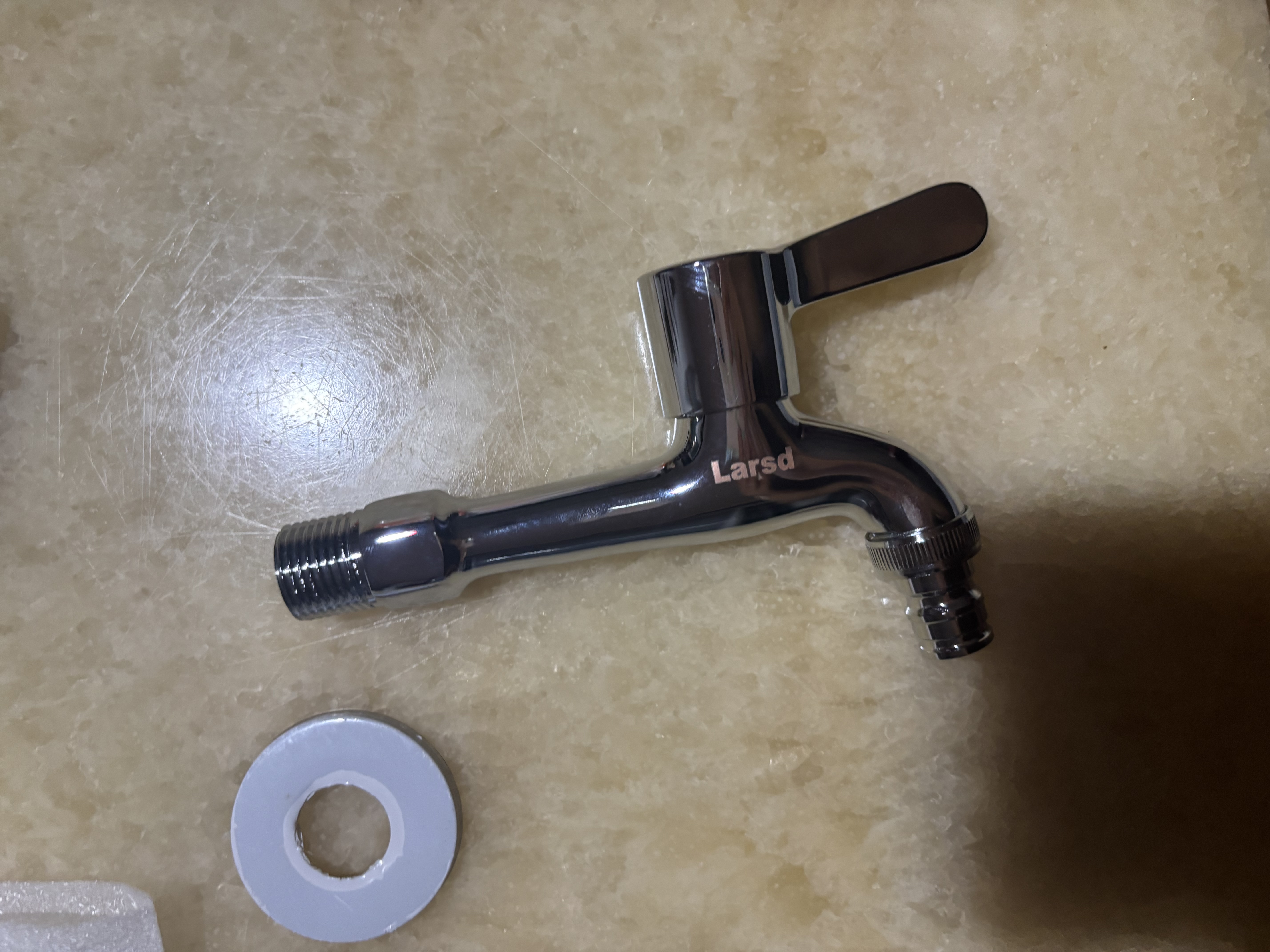 莱尔诗丹加长洗衣机水龙头 4分通用快开加厚单冷自来水龙头铜水嘴LX221 实拍图