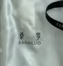 桑罗（SANGLUO）明星同款玻尿酸真丝睡衣套装女天然养肤长袖长裤女可外穿家居服 晨曦蓝【条纹嵌条】 M 实拍图