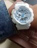 卡西欧（CASIO）Baby-g女表防震防水双显石英表多功能时尚运动学生礼物推荐 清爽蓝白BA-110XBE-7A 实拍图