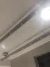 金贵夫人手摇式晾衣架阳台专用升降晾衣杆手动双杆晒衣架 银色1.5米 实拍图