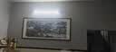 墨绰宝地福居山水画靠山图客厅装饰画办公室挂画沙发背景墙画茶室壁画 宝地福居A1 215*95cm红木色实木框+宣纸锦绫装裱+有机玻璃 实拍图