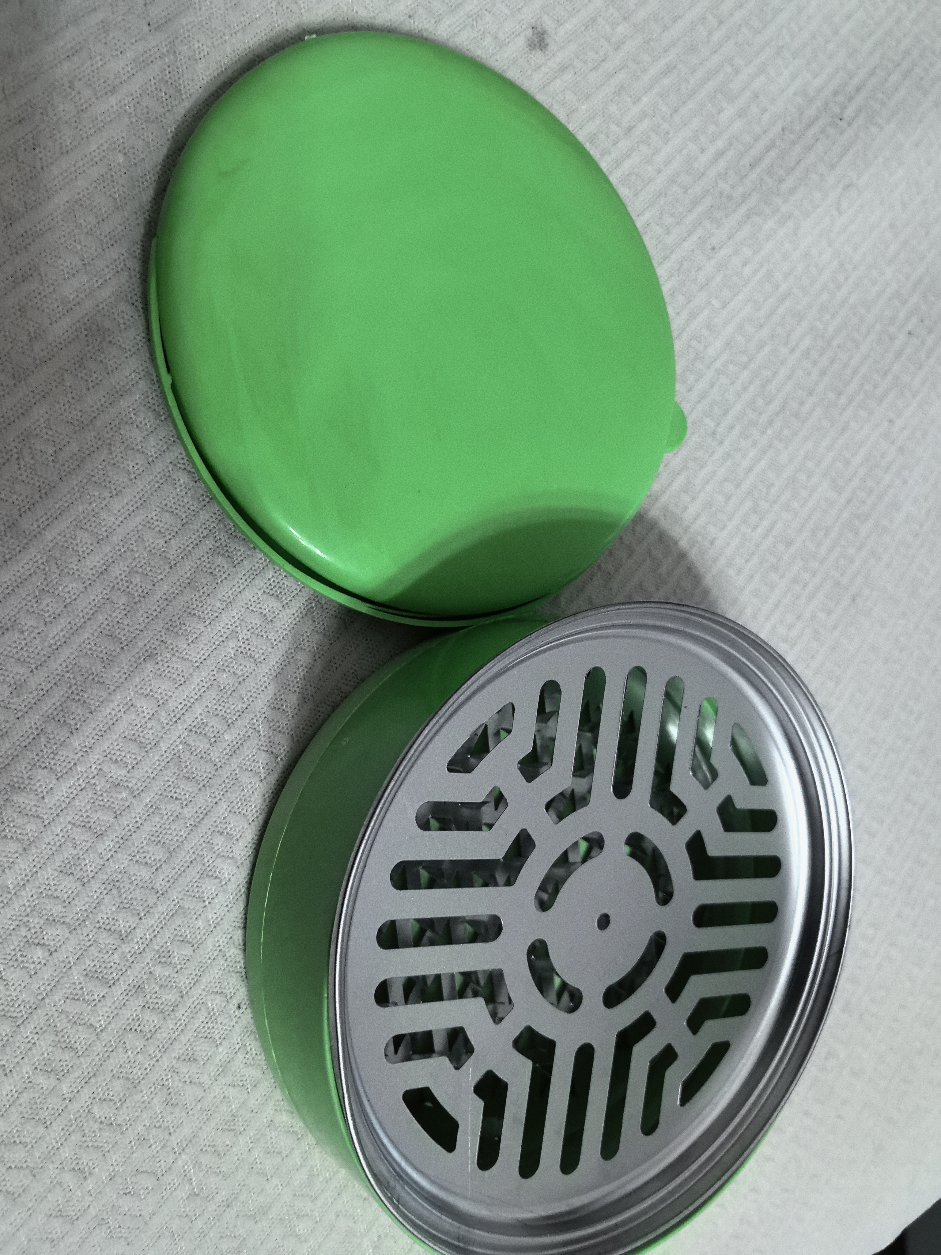 轻奢创意多功能蚊香盒新款带立体锯齿增加空气接触托盘防烫隔热盘 蚊香分离器+蚊香盒【白色1套】 实拍图