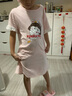俞兆林（YUZHAOLIN）女童睡裙儿童睡衣夏季薄款纯棉中大童家居服童装 猫爪女孩 实拍图