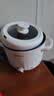 美的（Midea）电煮锅 泡面火锅宿舍小电锅 电蒸锅 多功能家用电热锅 2.6L蒸煮一体 小型2-3人用 配带蒸笼XZE2076 实拍图