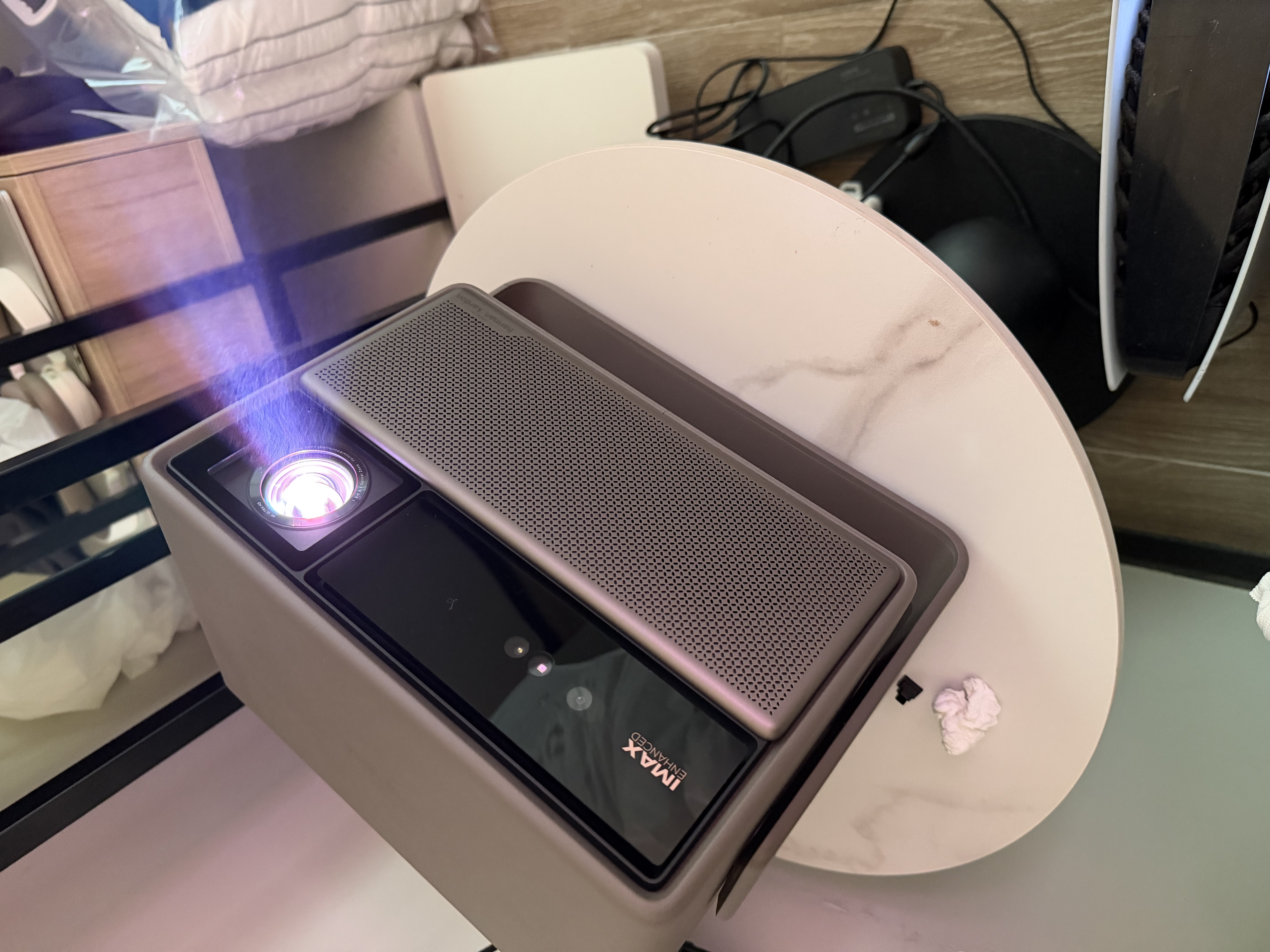 极米（XGIMI）RS 20 Ultra Max 高亮版+100英寸智能光子幕布-悬浮版 家用投影仪 全新三色激光变焦移轴投影 实拍图