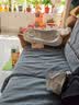 世纪宝贝（babyhood）婴儿洗澡躺托 宝宝折叠浴床新生儿沐浴架【软胶头枕/无线感温】 实拍图