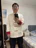 JEEP SPIRIT婚宴装老年人新款中国风唐装男长袖秋季款老人衣服爷爷奶奶秋季 乳白色【奢级材质】 S 75-80【奢级材质】 晒单实拍图
